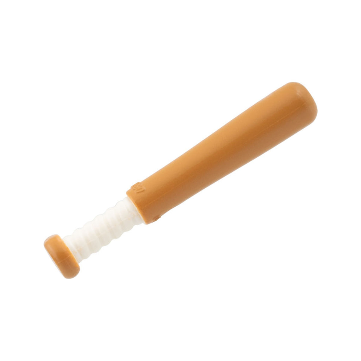 LEGO® Minifigure, Utensil Baseball Bat 4L with White Grip Handle Pattern 93220pb01 mittelnougat
