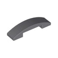 LEGO® Slope, Curved 4 x 1 x 2/3 Double 93273 dunkelgrau