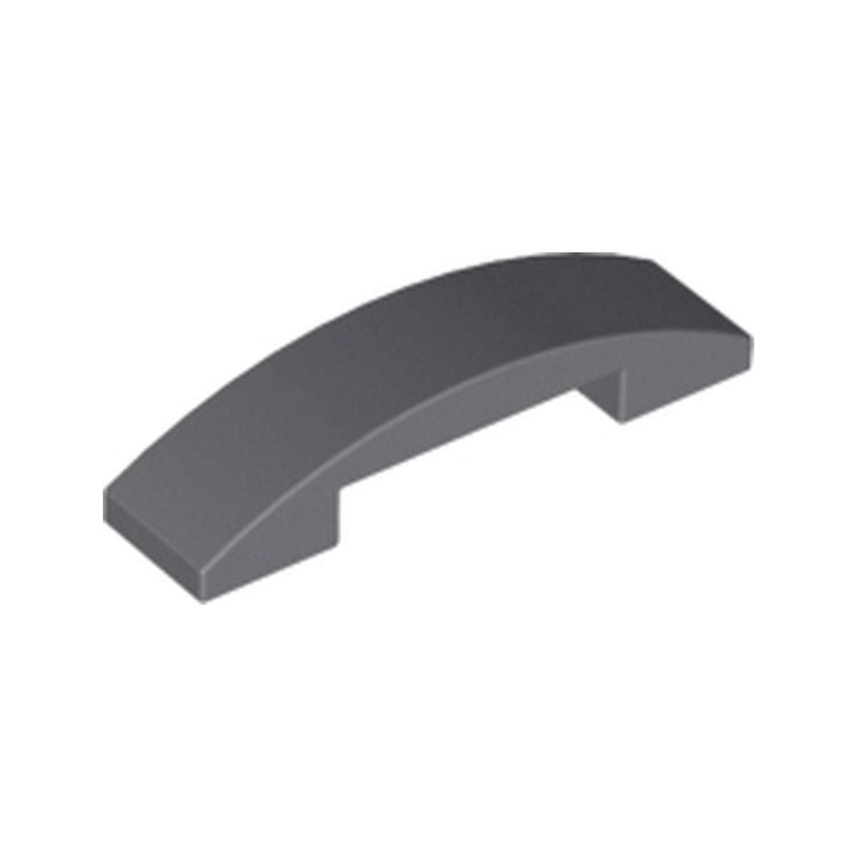 LEGO® Slope, Curved 4 x 1 x 2/3 Double 93273 dunkelgrau