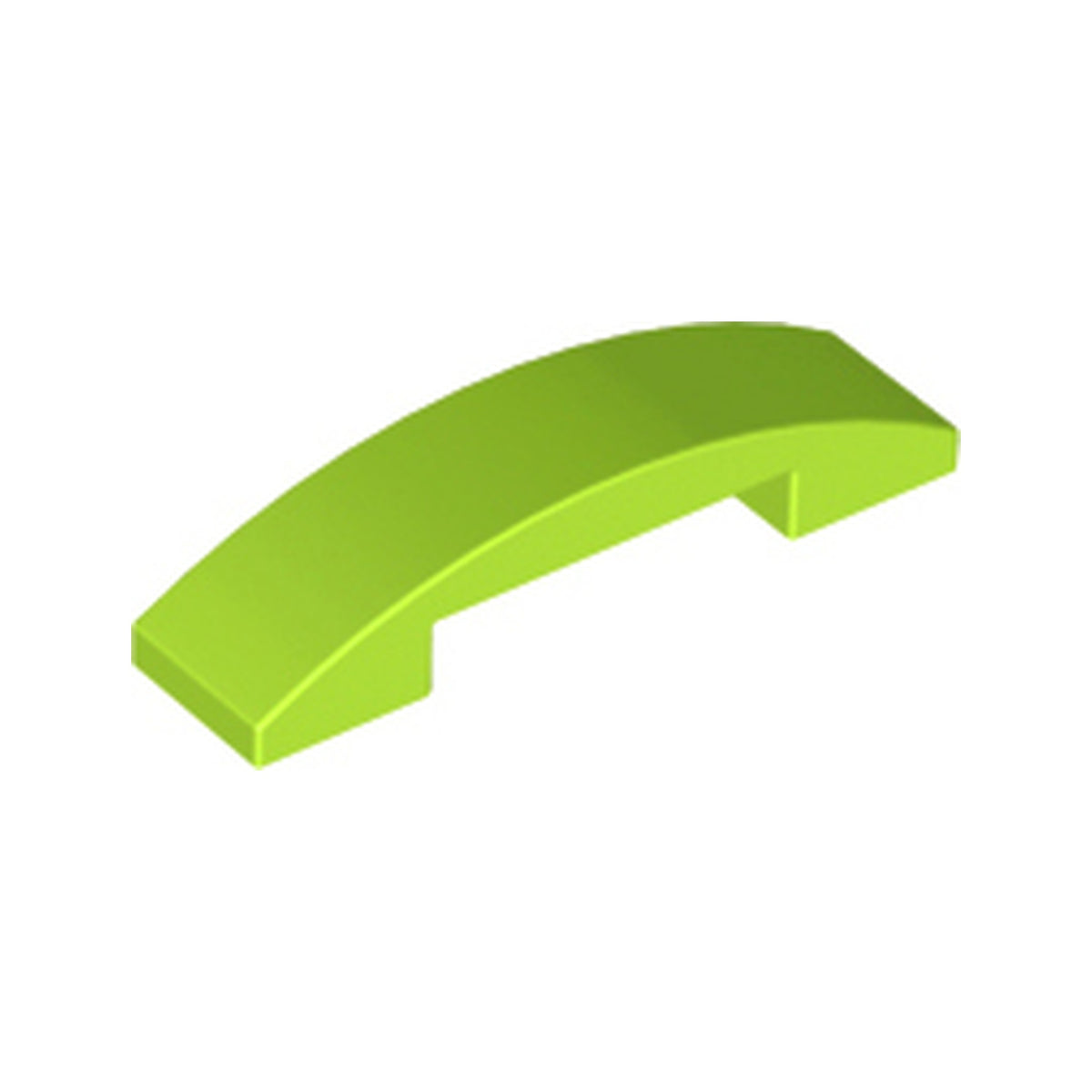 LEGO® Slope, Curved 4 x 1 x 2/3 Double 93273 limette