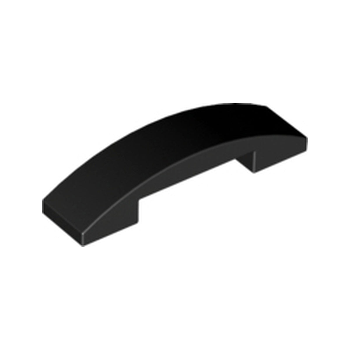 LEGO® Slope, Curved 4 x 1 x 2/3 Double 93273 schwarz