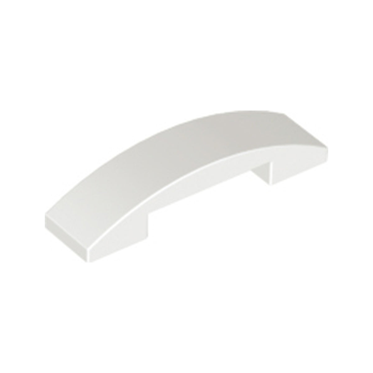 LEGO® Slope, Curved 4 x 1 x 2/3 Double 93273 weiss
