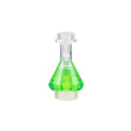LEGO® Minifigure, Utensil Bottle, Erlenmeyer Flask with Molded Trans-Bright Green Fluid Pattern 93549pb01 transparent