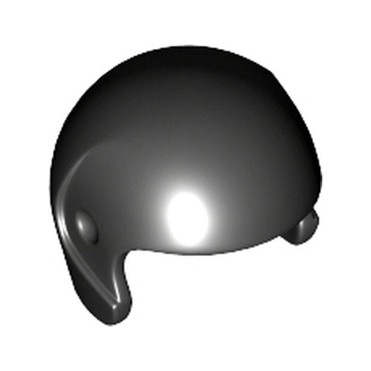 LEGO® Minifigure, Headgear Helmet Sports / Flight 93560 schwarz