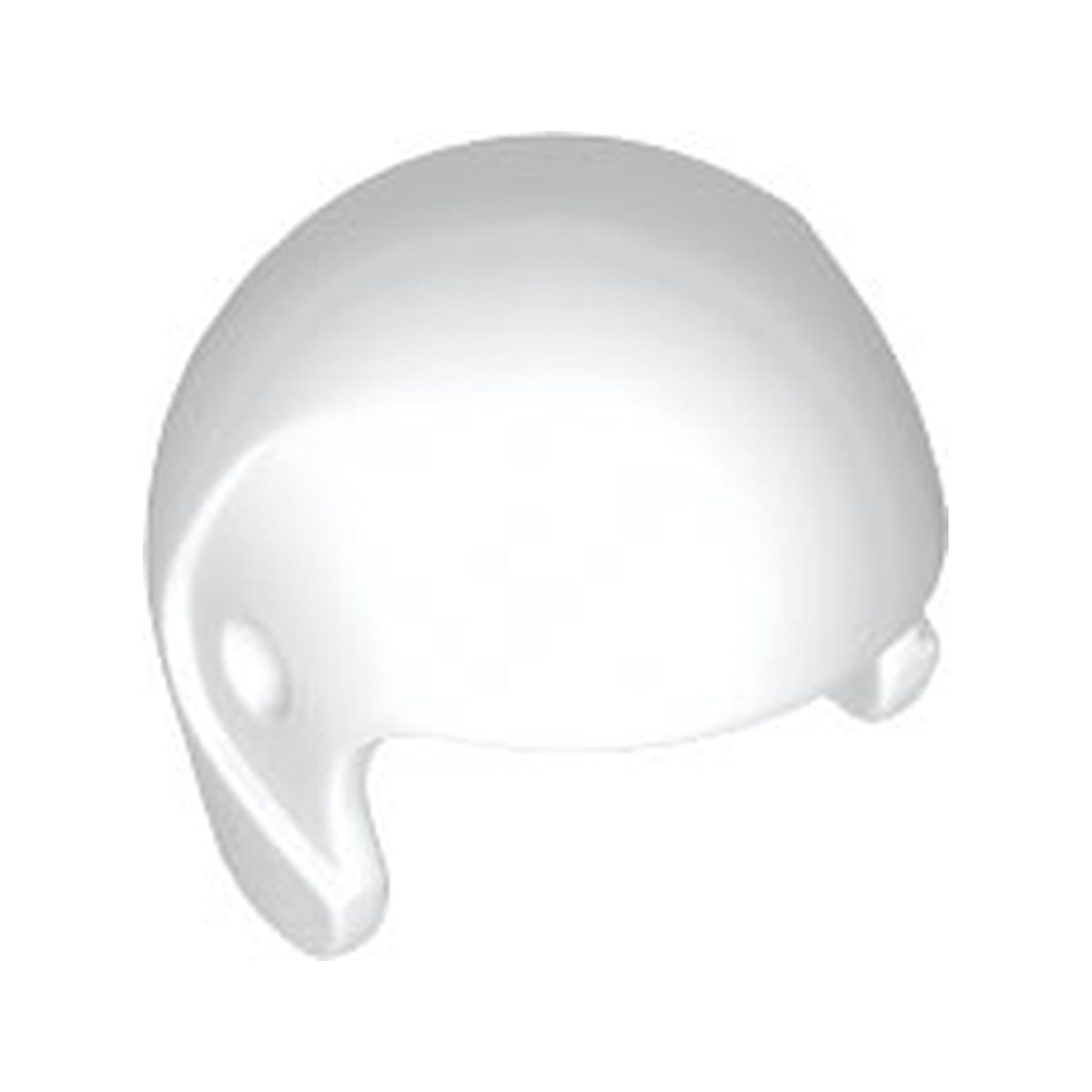 LEGO® Minifigure, Headgear Helmet Sports / Flight 93560 weiss
