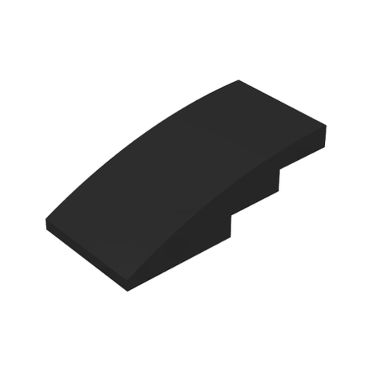 LEGO® Slope, Curved 4 x 2 93606 schwarz