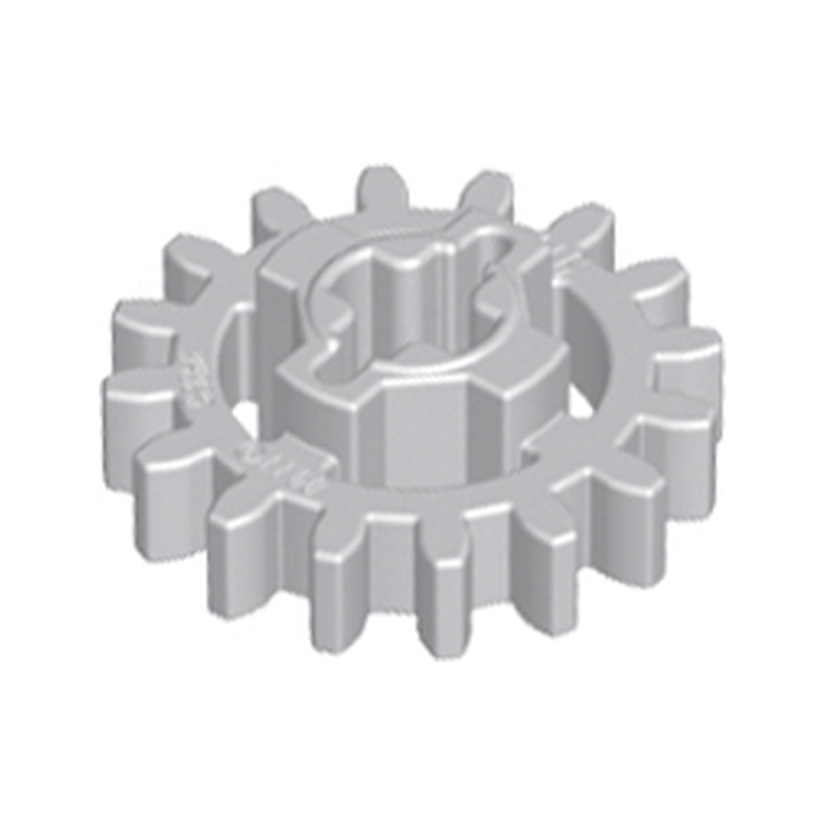 LEGO® Technic, Gear 16 Tooth - Axle Hole with Closed Sides 94925 hellgrau