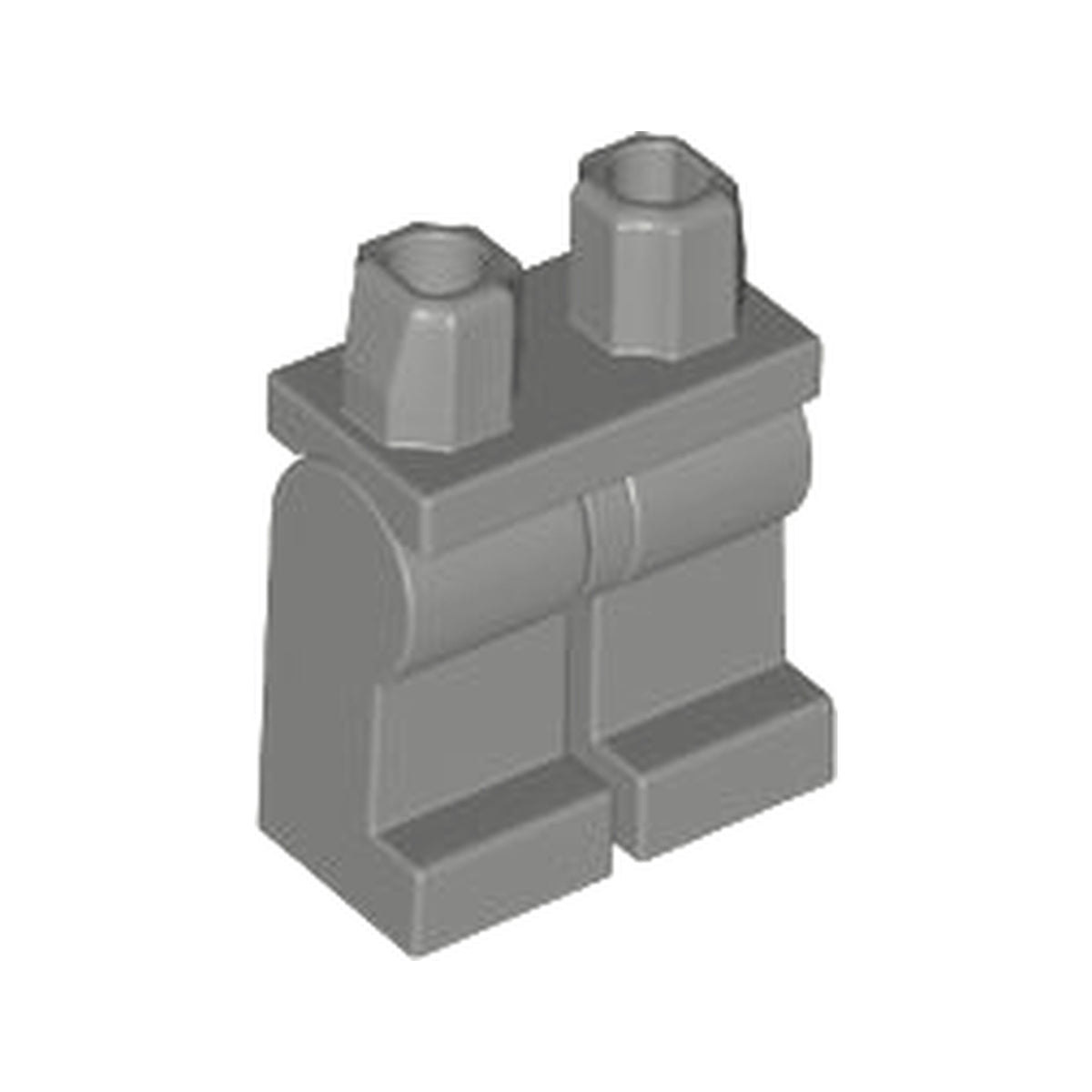 LEGO® Hips  and Legs Plain 970c00 dunkelgrau