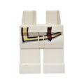 LEGO® Hips and Legs with Tan Shirt Edge and Brown Strap Pattern 970c00pb0127 weiss