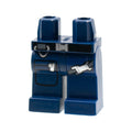 LEGO® Hips and Legs with Gunbelt and Zippered Pocket Pattern 970c00pb0225 dunkelblau