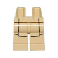 LEGO® Hips and Legs with SW Jedi Robe Pattern 970c00pb0254 beige