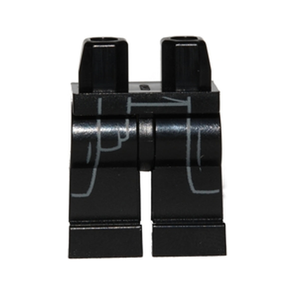 LEGO® Hips and Legs with SW Sith Robe Coattails with Belt Outline Pattern 970c00pb0331 schwarz