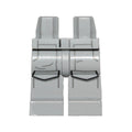 LEGO® Hips and Legs with SW Imperial Crew Uniform with Large Pockets with Black Flaps Outline and Dark Bluish Gray Stripes Pattern 970c00pb0345 hellgrau