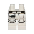 LEGO® Hips and Legs with SW Flametrooper Ep. 7 Black and Gray Lines Armor with Bullet Belt in Right Leg Pattern 970c00pb0452 weiss
