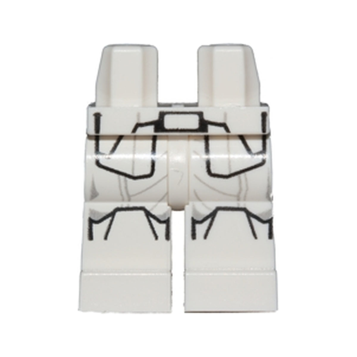 LEGO® Hips and Legs with SW First Order Snowtrooper Armor Pattern 970c00pb0463 weiss
