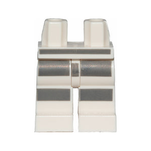 LEGO® Hips and Legs with Dark Bluish Gray Prison Stripes Pattern 970c00pb0466