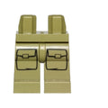 LEGO® Hips and Legs with Cargo Pockets Pattern 970c00pb0566 olivgrün