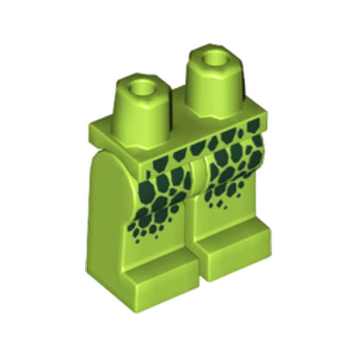 LEGO® Hips and Legs with Dark Green Scales Pattern (Lasha) 970c00pb0917 limette