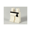 LEGO® Hips and Legs with Black Tied Sash Pattern 970c00pb1013 weiss