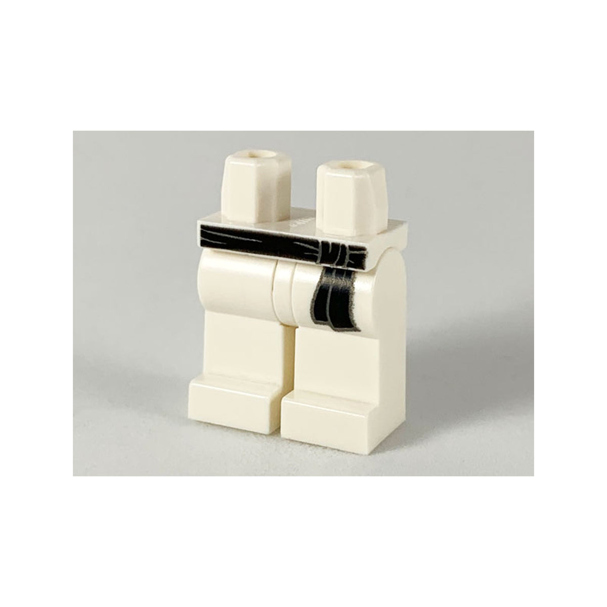 LEGO® Hips and Legs with Black Tied Sash Pattern 970c00pb1013 weiss