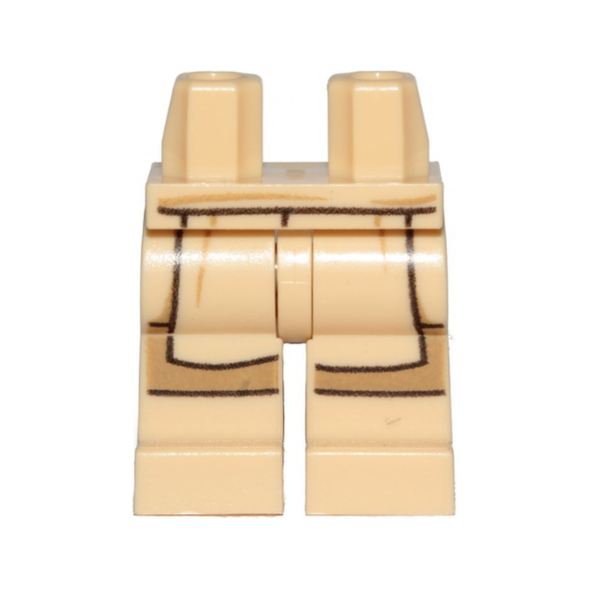 LEGO® Hips and Legs with SW Jedi Robe and Dark Tan Leggings Pattern 970c00pb1048 beige
