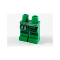 LEGO® Hips and Legs with Sand Green Sash, Dark Green Knee Wrappings Pattern 970c00pb1064 grün
