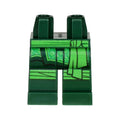 LEGO® Hips and Legs with Green Tunic Hem, Bright Green Sash and Knee Wrappings Pattern 970c00pb1107 dunkelgrün