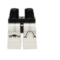 LEGO® Hips and White Legs with SW Stormtrooper Black and Gray Markings Pattern 970c01pb32 schwarz