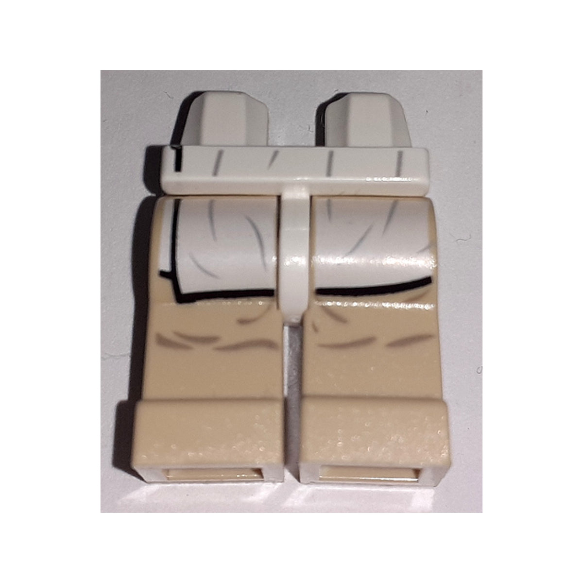 LEGO® Hips and Tan Legs with SW White Leggings Pattern 970c02pb06 weiss