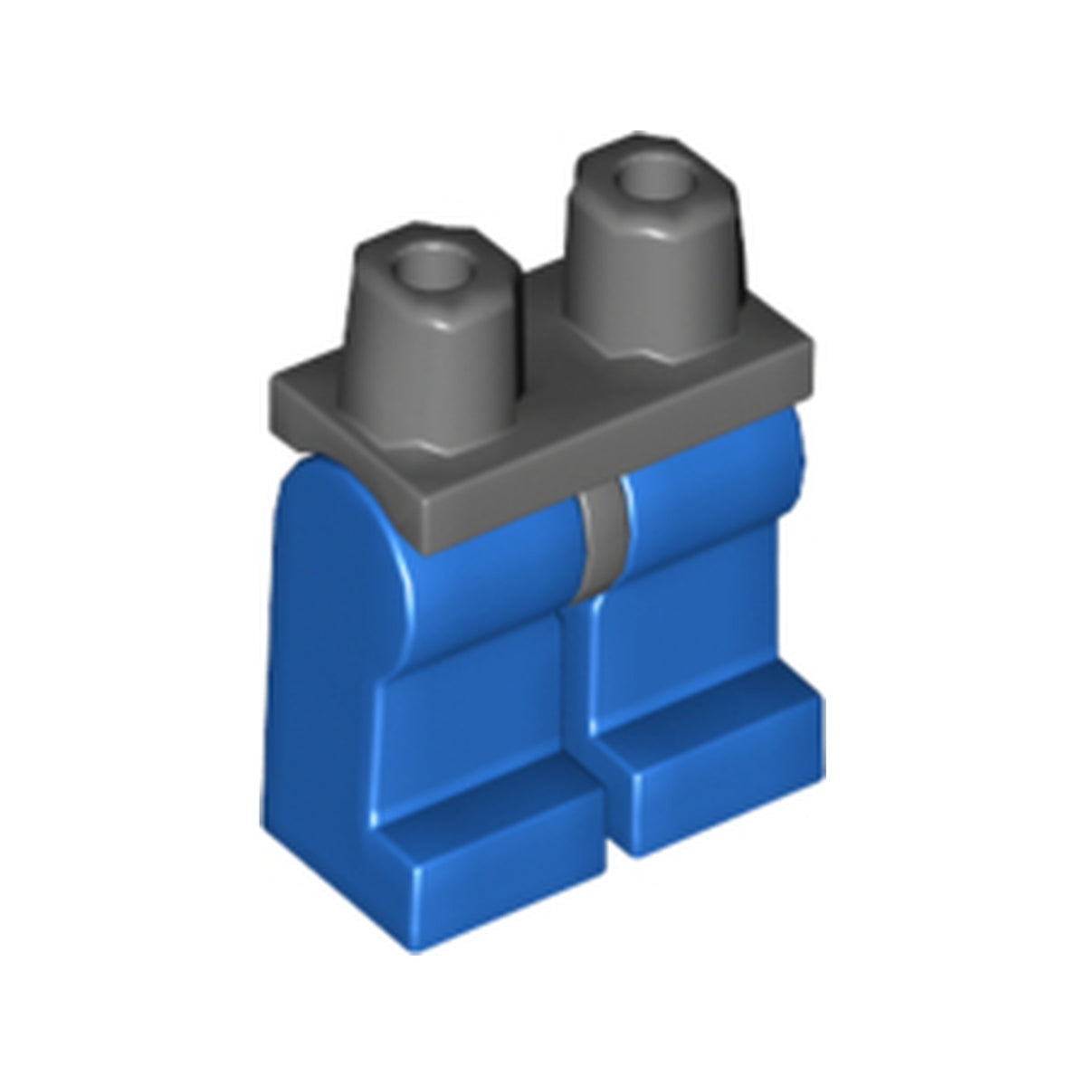 LEGO® Hips and Blue Legs 970c07 dunkelgrau