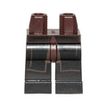 LEGO® Hips and Black Legs with SW Jedi Robe with Dark Brown Border of Coattails Pattern 970c11pb42 dunkelbraun