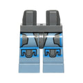 LEGO® Hips and Sand Blue Legs with SW Pre Vizsla Armor Pattern 970c55pb04 dunkelgrau