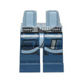 LEGO® Hips and Dark Blue Legs with SW U-wing / Y-wing Pilot Pockets and Sand Blue Belts Pattern 970c63pb07 sandblau
