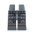 LEGO® Hips and Pearl Dark Gray Legs with Silver Armor Pattern 970c77pb03 dunkelgrau