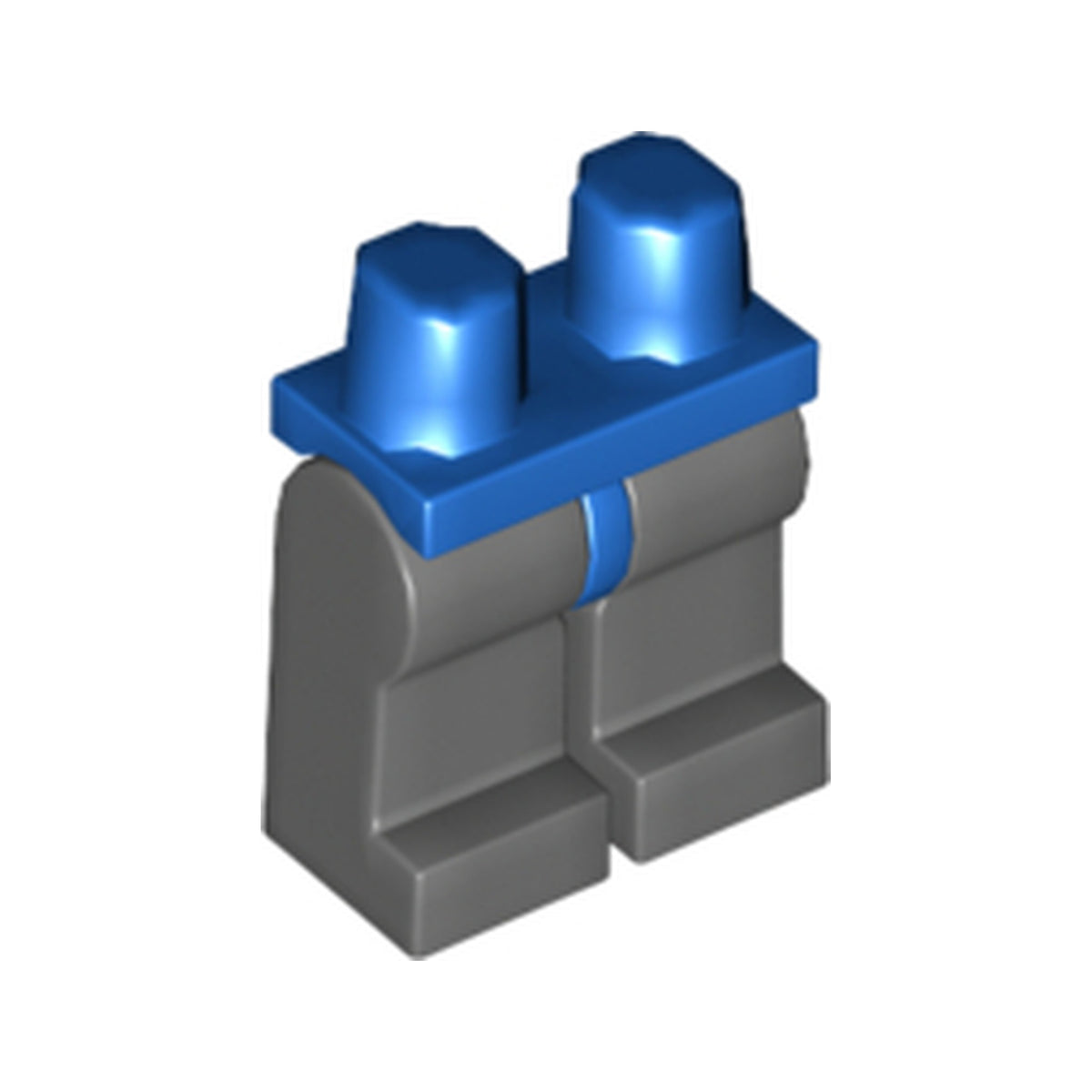 LEGO® Hips and Dark Bluish Gray Legs 970c85 blau