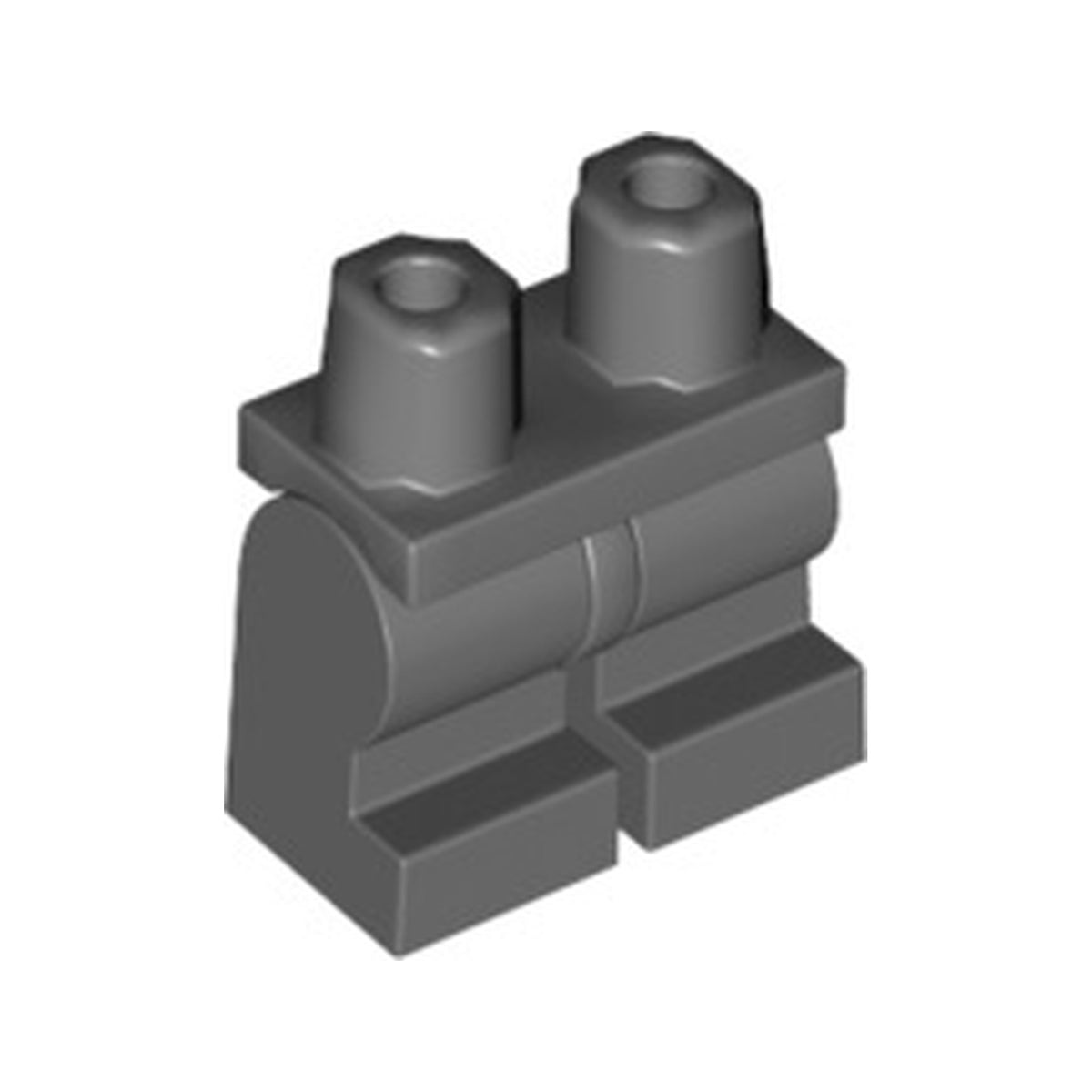 LEGO® Hips and Medium Legs Plain 970cm00 dunkelgrau
