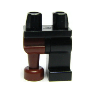 LEGO® Hips and 1 Black Left Leg, 1 Reddish Brown Pirate Peg Leg 970d09