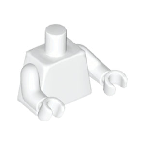 LEGO® Torso Plain  / (Same Color) Arms / (Same Color) Hands 973c000