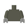 LEGO® Torso Plain / Dark Gray Arms / Light Gray Hands 973c022 dunkelgrau (alt)