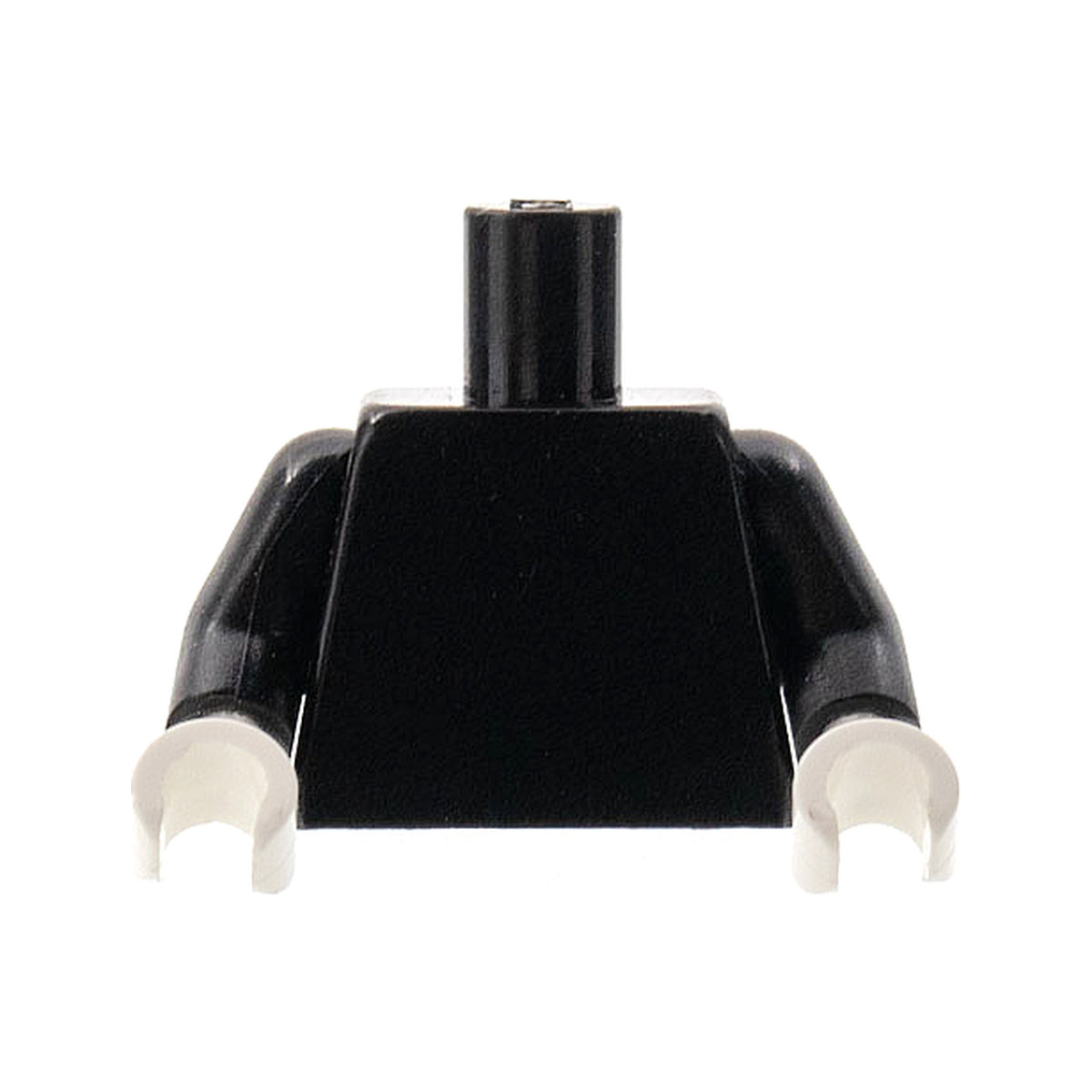 LEGO® Torso Plain / Black Arms / White Hands 973c042 schwarz