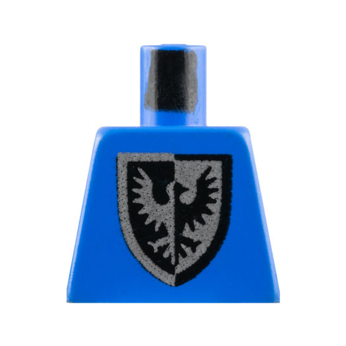 LEGO® Torso Castle Black Falcon with Shield Bottom Round Pattern 973p43 blau