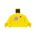 LEGO® Torso with Classic Space Logo Pattern / Yellow Arms / Yellow Hands 973p90c04 gelb