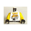 LEGO® Torso Racers Race Tiger Pattern / Yellow Arms / Black Hands 973pb0051c01 weiss
