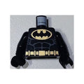 LEGO® Torso Batman Logo in Gold Oval with Muscles and Gold Belt Pattern / Black Arms / Black Hands 973pb0183c01 schwarz
