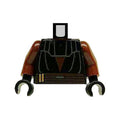 LEGO® Torso SW Layered Vest with Belt Pattern (Anakin Clone Wars) / Reddish Brown Arms / Black Hands 973pb0420c01 schwarz