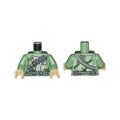 LEGO® Torso SW Camouflage Pattern Weapon and Ammunition Belts Pattern / Sand Green Arms / Tan Hands 973pb0582c02 sandgrün