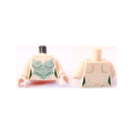 LEGO® Torso PotC Mermaid Sand Green Scales Pattern / Light Nougat Arms / Light Nougat Hands 973pb0886c01 hellnougat