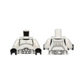 LEGO® Torso SW Armor Clone Trooper Black Belt Pattern / White Arms / Black Hands 973pb1286c01 weiss
