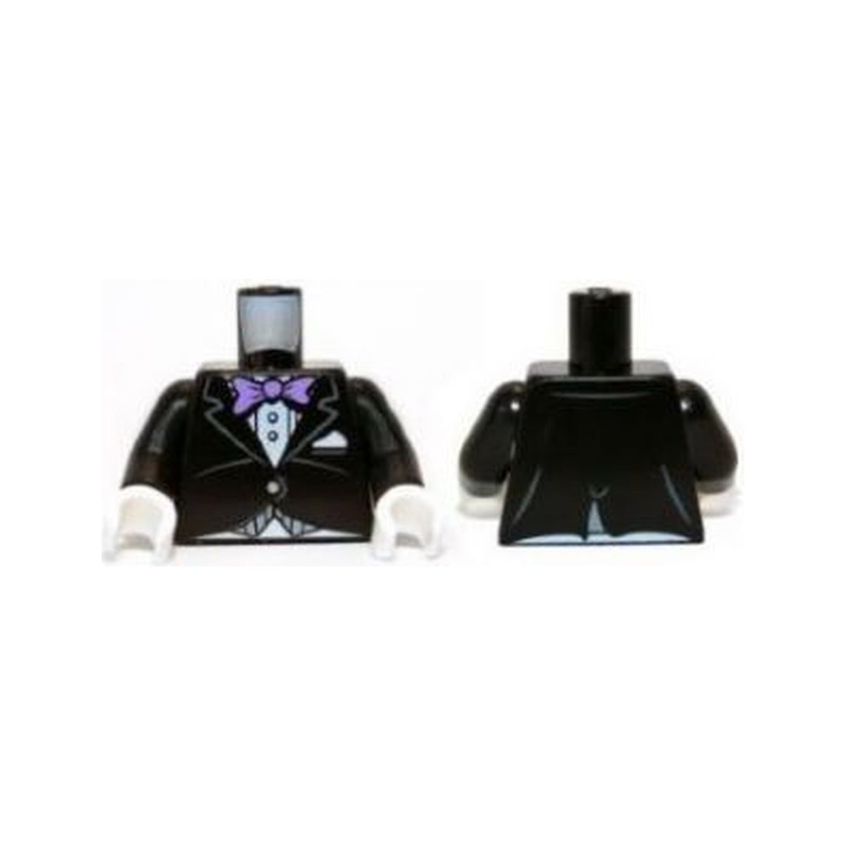 LEGO® Torso Batman Jacket Formal with Lavender Bow Tie Pattern / Black Arms / White Hands 973pb1464c01 schwarz