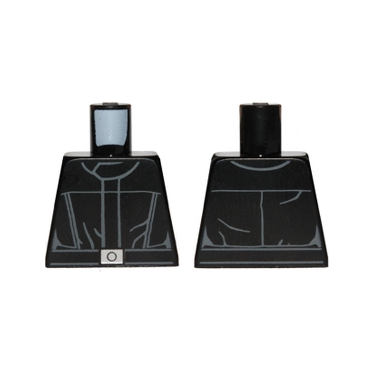 LEGO® Torso SW Imperial Crew Uniform Jumpsuit, Thin Belt, and Small Silver Buckle Pattern 973pb1589 schwarz